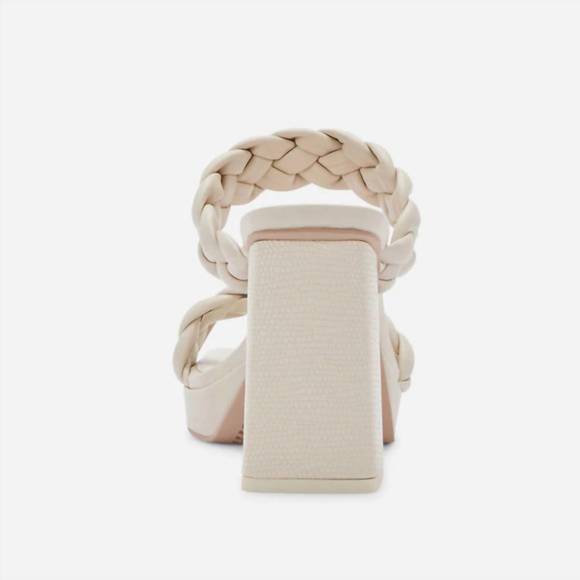 NEW DOLCE VITA ashby heels in ivory stella - Picture 3 of 3